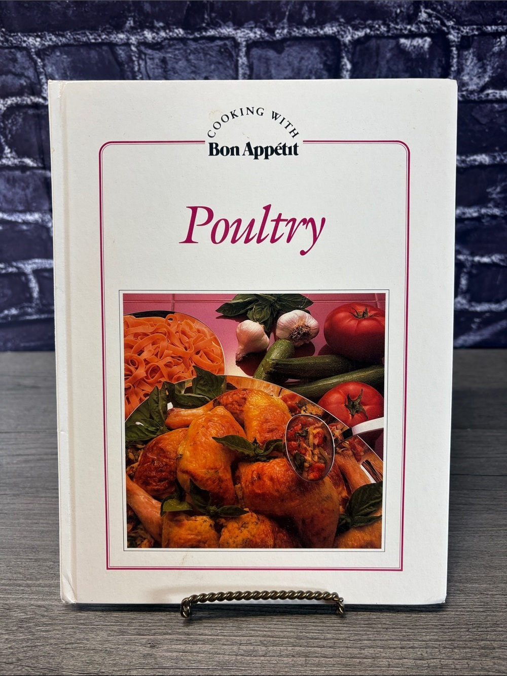 Vintage 1984 Cooking With Bon Appetit Poultry Cookbook